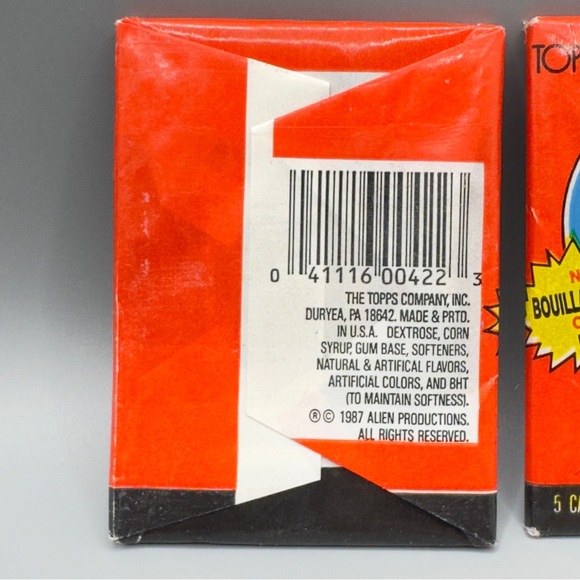 Vintage 1987 ALF 2nd Series Trading Card Packs – 2 Sealed – Topps - Picture 3 of 4